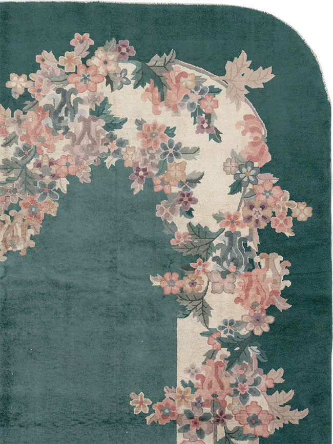 Vintage Chinese Art Deco Room Size Carpet, No.33001 - Staging