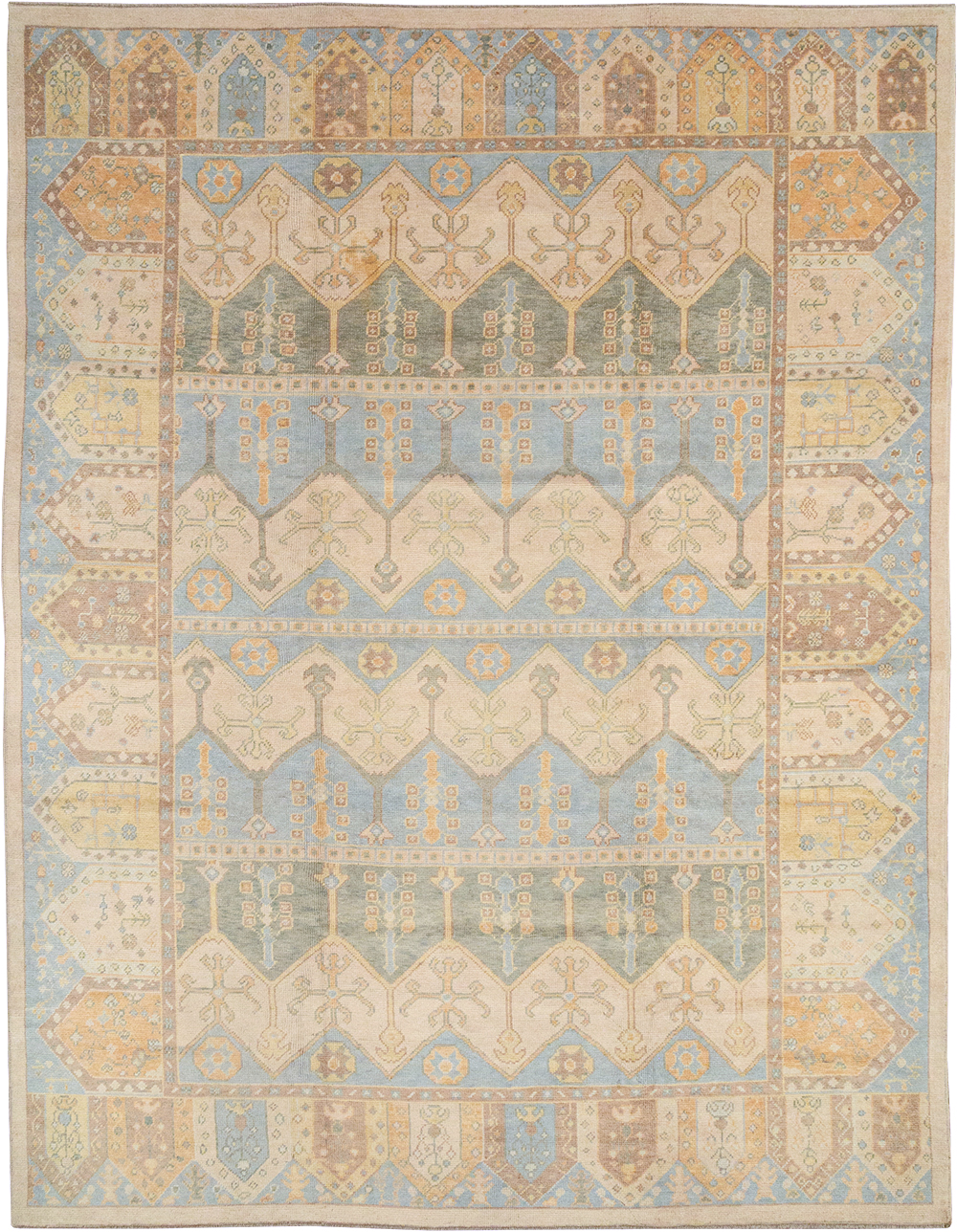 Modern Turkish Anatolian Room Size Carpet, No.33009 - Staging