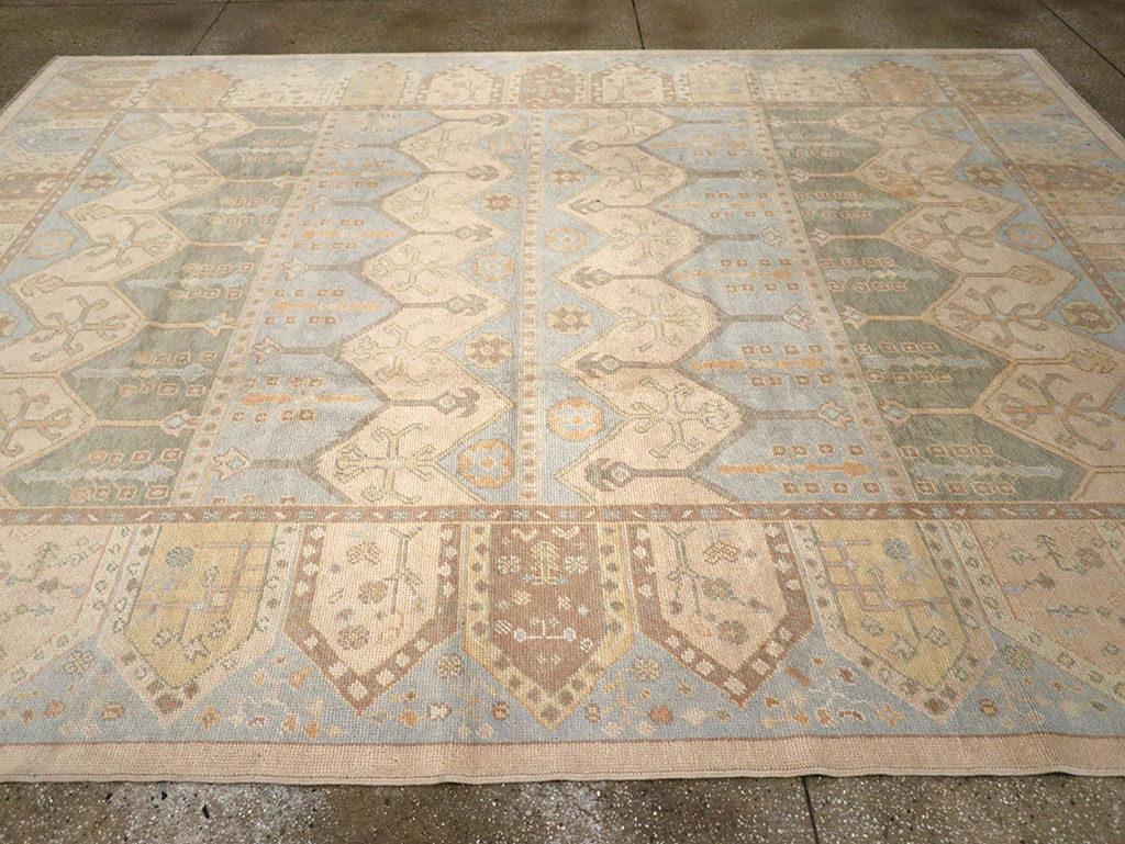 Modern Turkish Anatolian Room Size Carpet, No.33009 - Staging