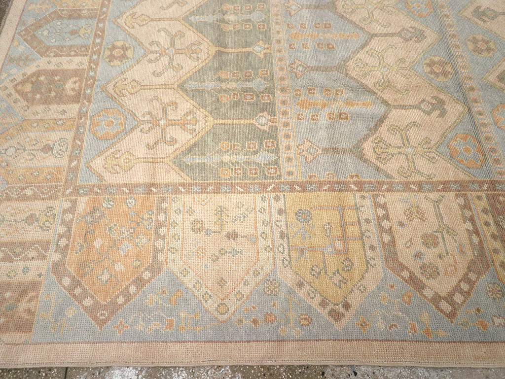 Modern Turkish Anatolian Room Size Carpet, No.33009 - Staging
