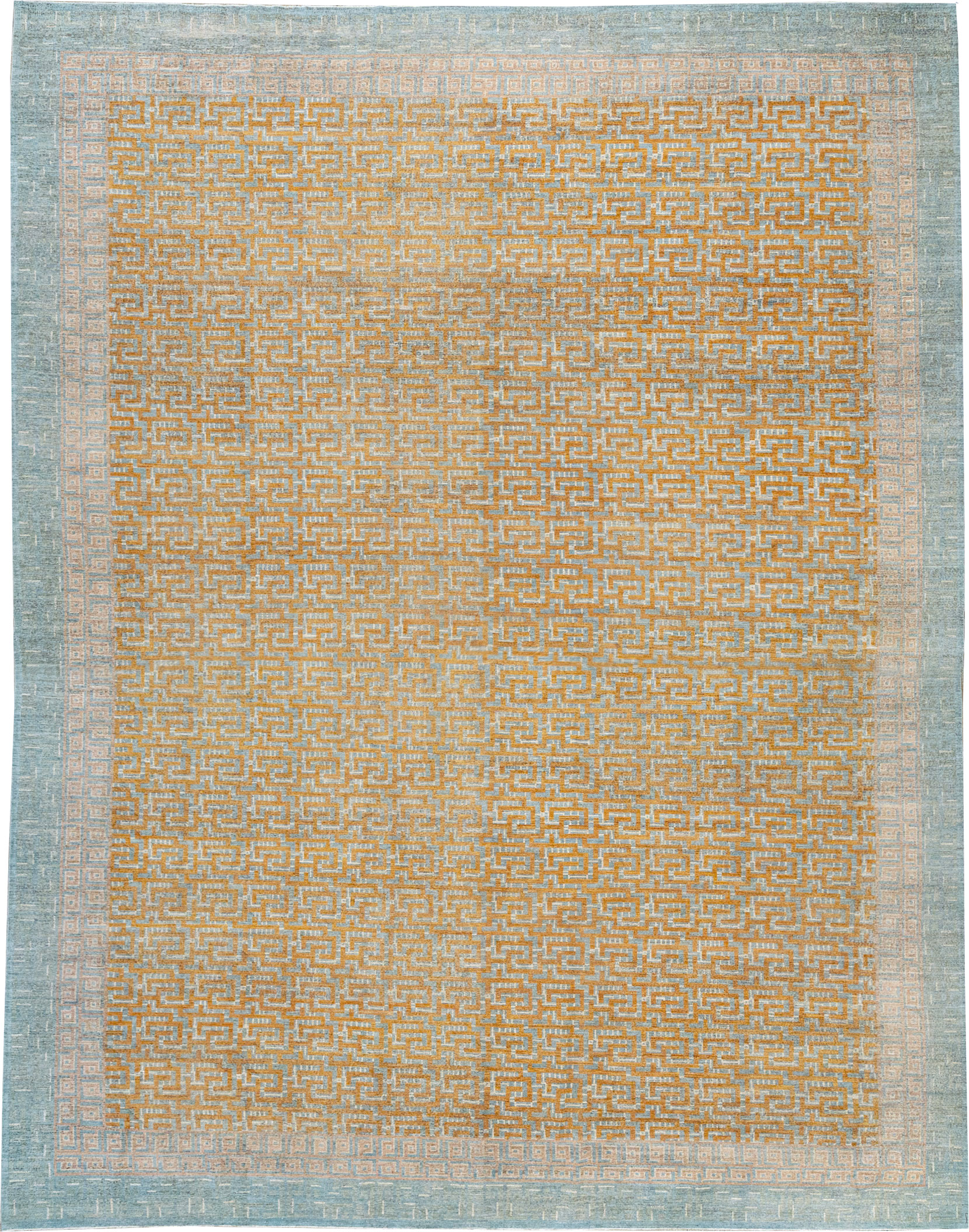 Modern East Turkestan Khotan Oversize Carpet, No.33012 - Staging