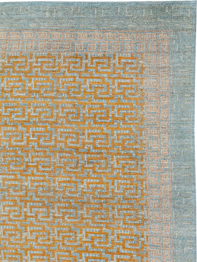 Modern East Turkestan Khotan Oversize Carpet, No.33012 - Staging