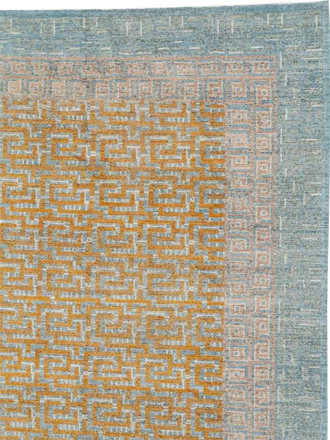 Modern East Turkestan Khotan Oversize Carpet, No.33012 - Staging