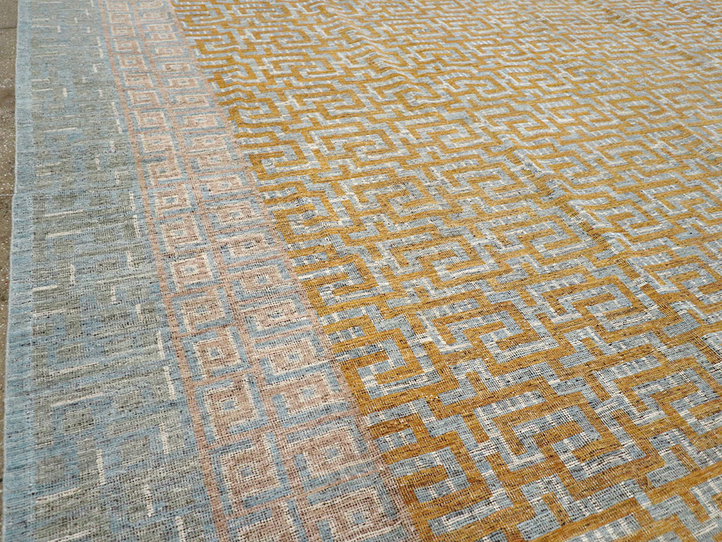 Modern East Turkestan Khotan Oversize Carpet, No.33012 - Staging