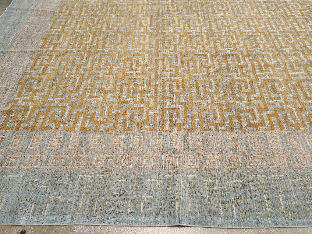 Modern East Turkestan Khotan Oversize Carpet, No.33012 - Staging