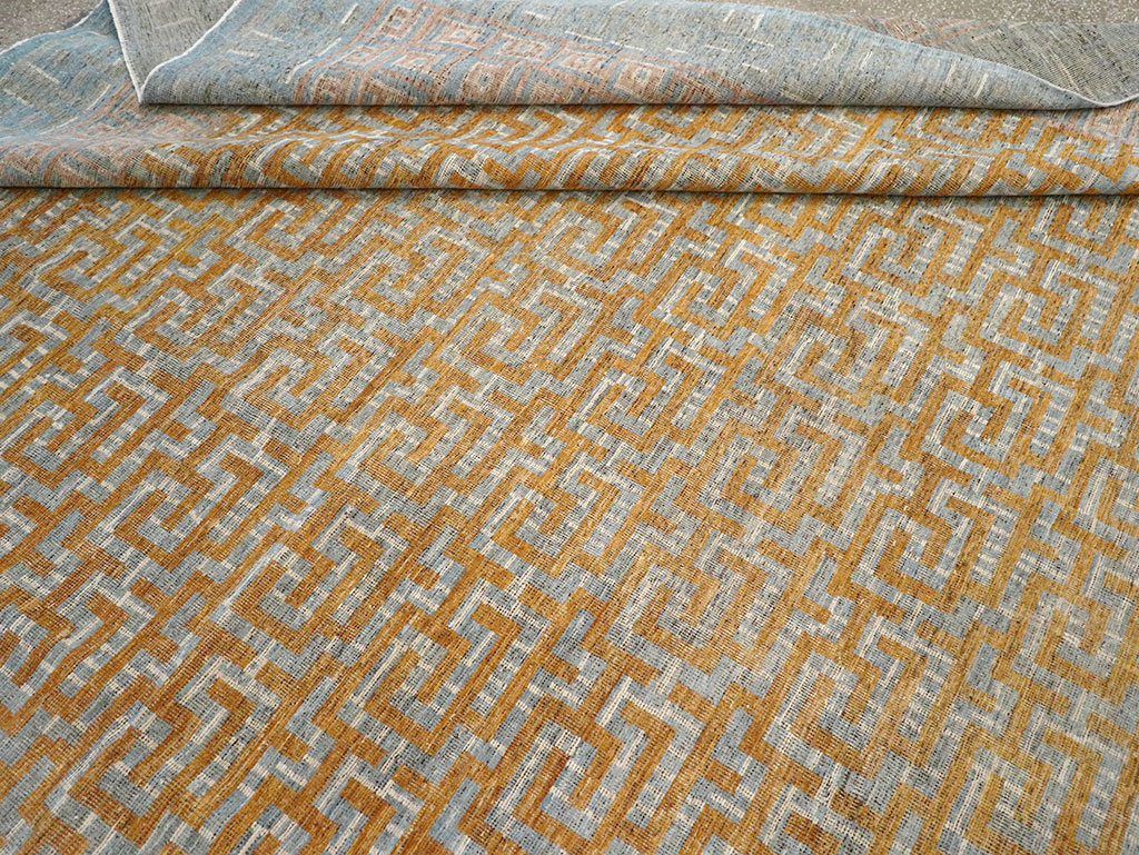 Modern East Turkestan Khotan Oversize Carpet, No.33012 - Staging