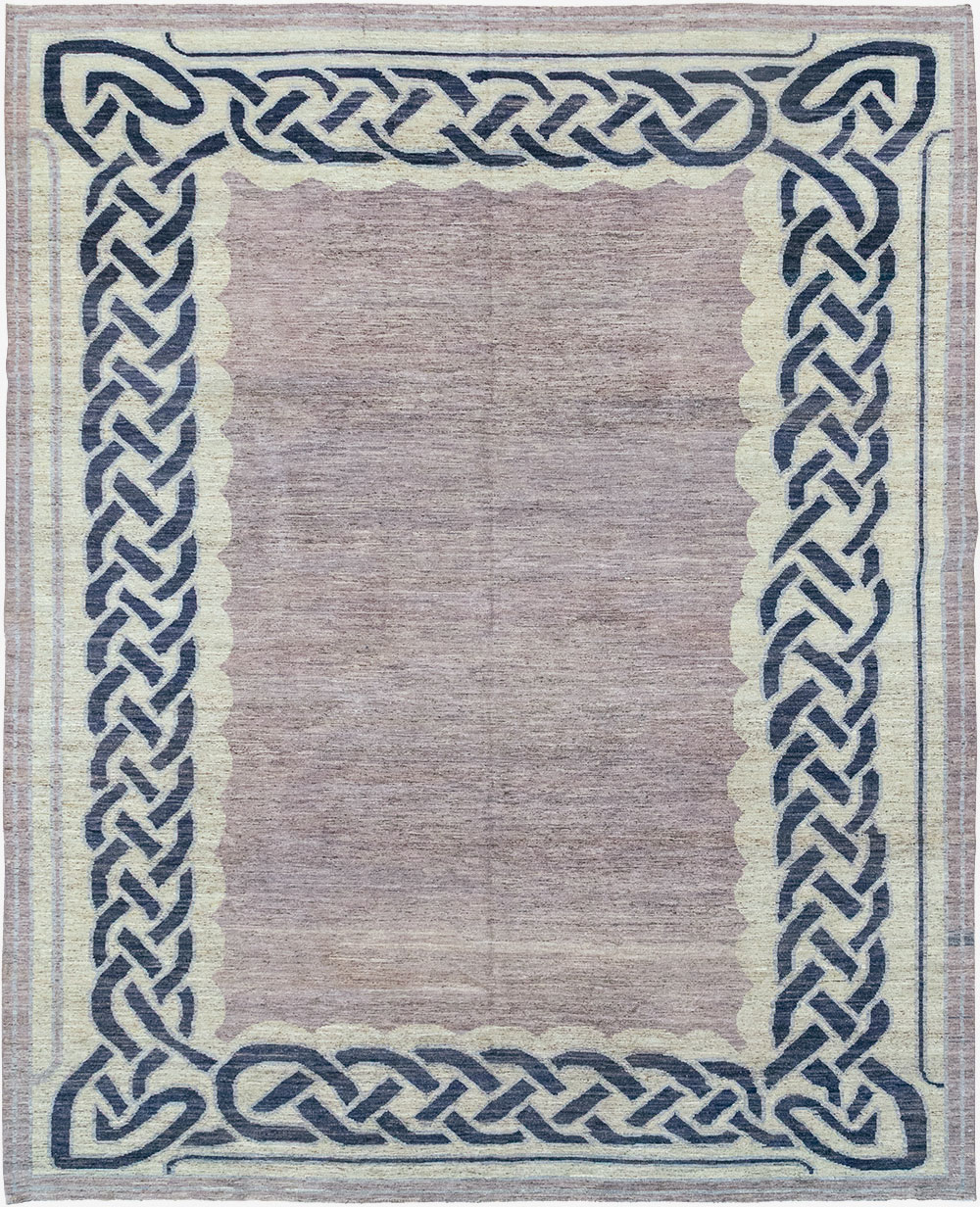 Modern East Turkestan Khotan Room Size Carpet, No.33030 - Staging