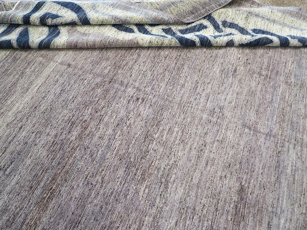 Modern East Turkestan Khotan Room Size Carpet, No.33030 - Staging