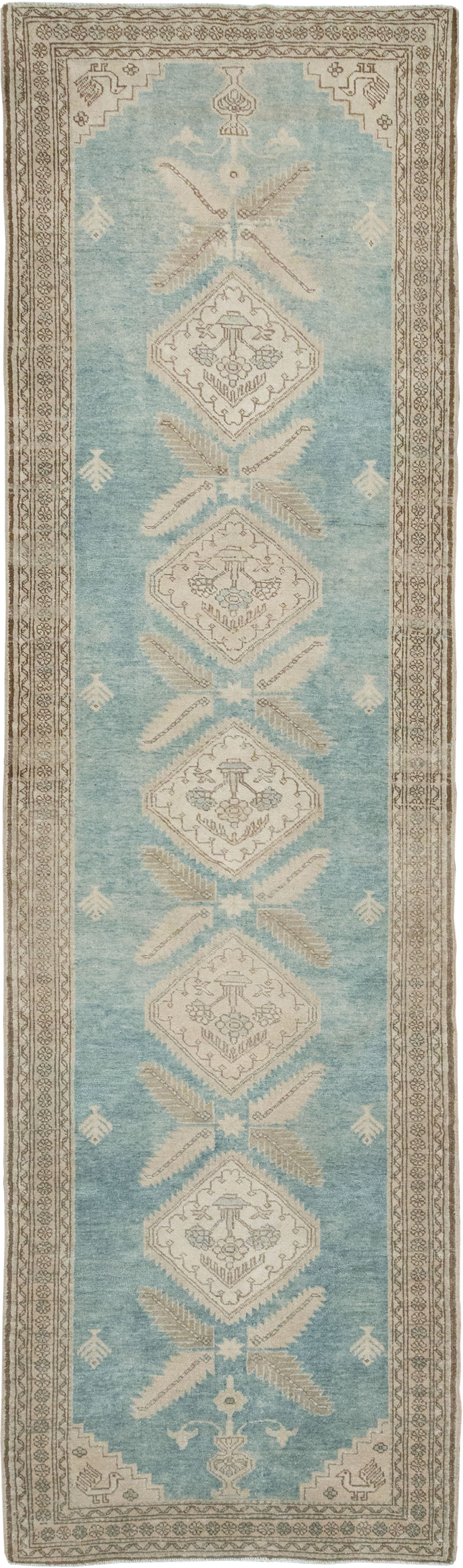 Vintage Persian Ardabil Runner, No.33039 - Staging