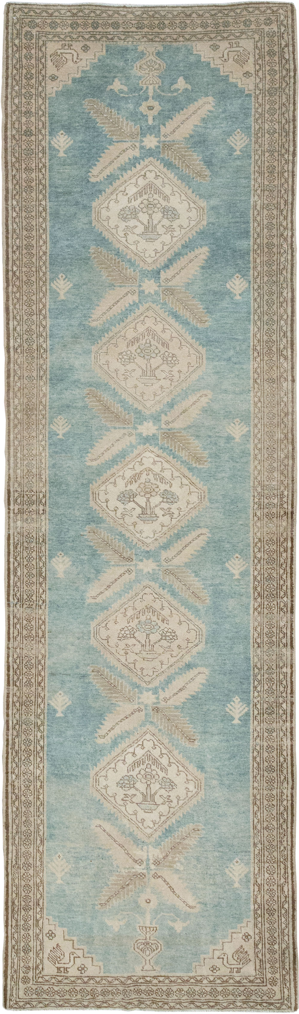 Vintage Persian Ardabil Runner, No.33039 - Staging