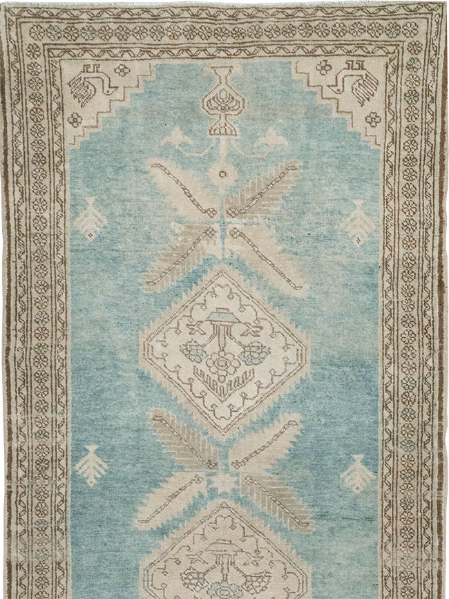 Vintage Persian Ardabil Runner, No.33039 - Staging
