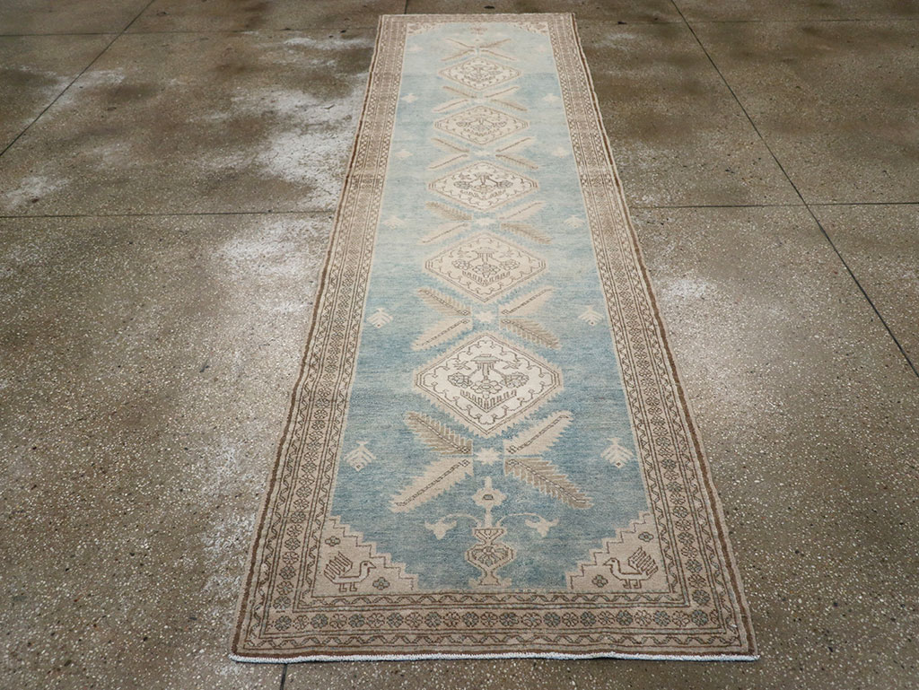 Vintage Persian Ardabil Runner, No.33039 - Staging