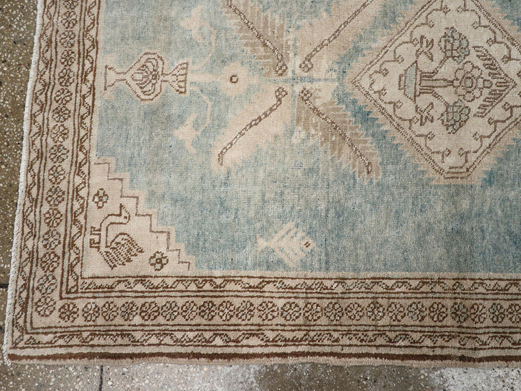 Vintage Persian Ardabil Runner, No.33039 - Staging