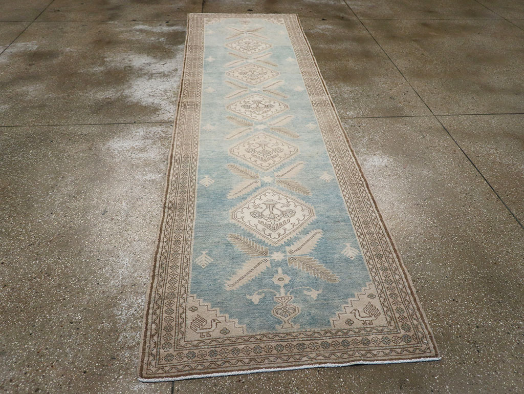 Vintage Persian Ardabil Runner, No.33039 - Staging