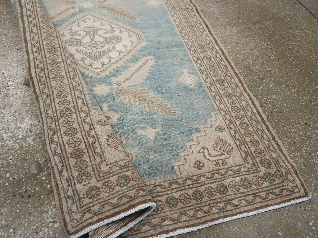 Vintage Persian Ardabil Runner, No.33039 - Staging