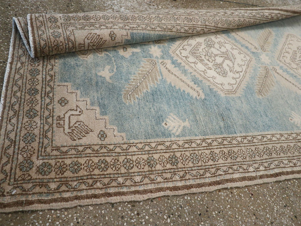 Vintage Persian Ardabil Runner, No.33039 - Staging