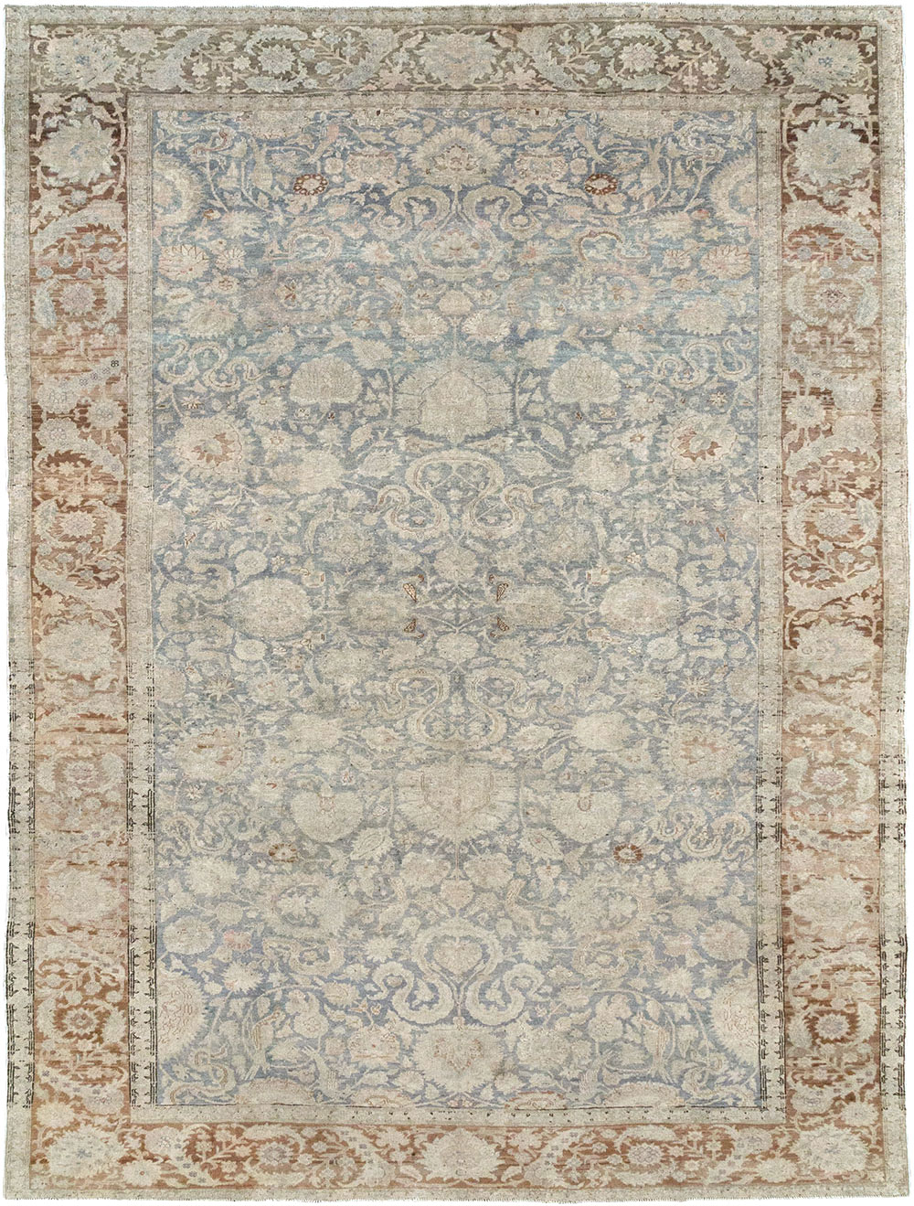 Antique Turkish Sivas Room Size Carpet, No.33041 - Staging
