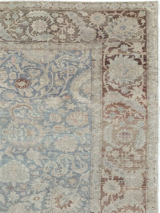 Antique Turkish Sivas Room Size Carpet, No.33041 - Staging