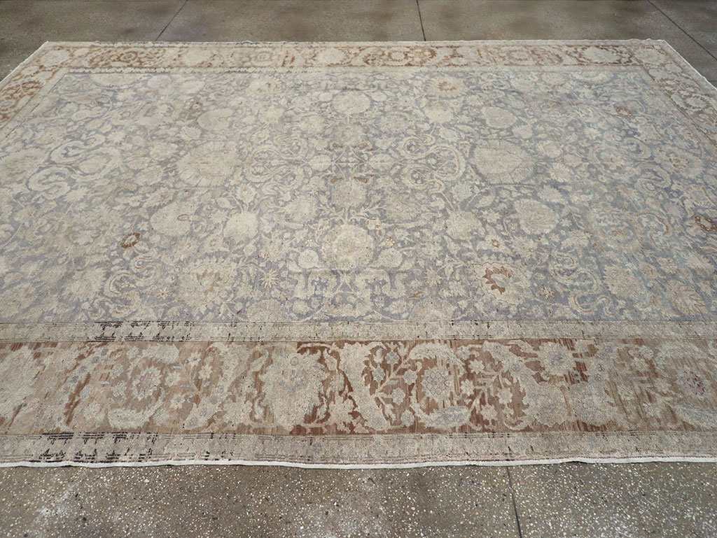Antique Turkish Sivas Room Size Carpet, No.33041 - Staging