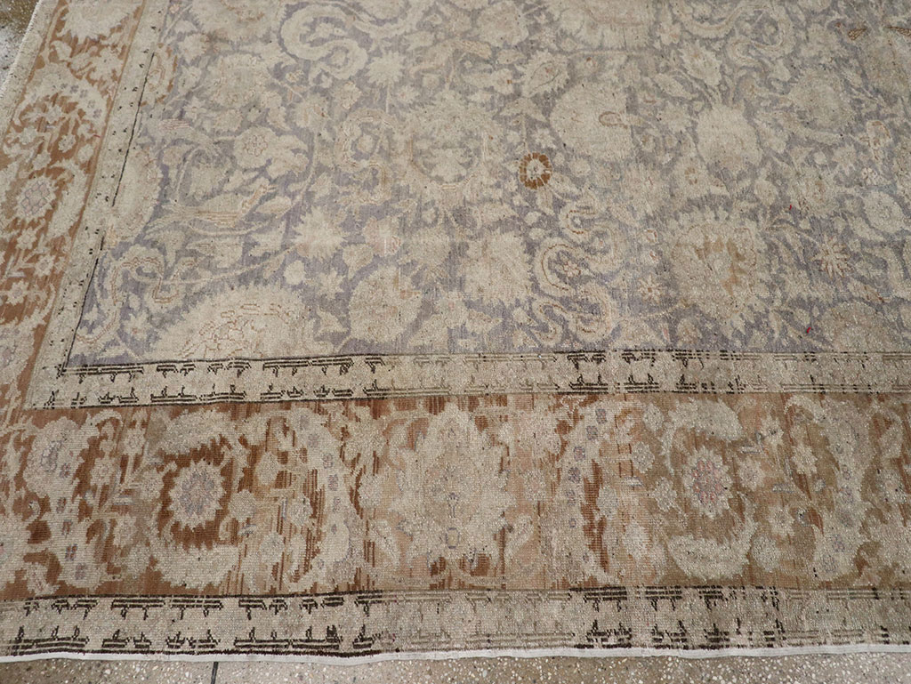Antique Turkish Sivas Room Size Carpet, No.33041 - Staging