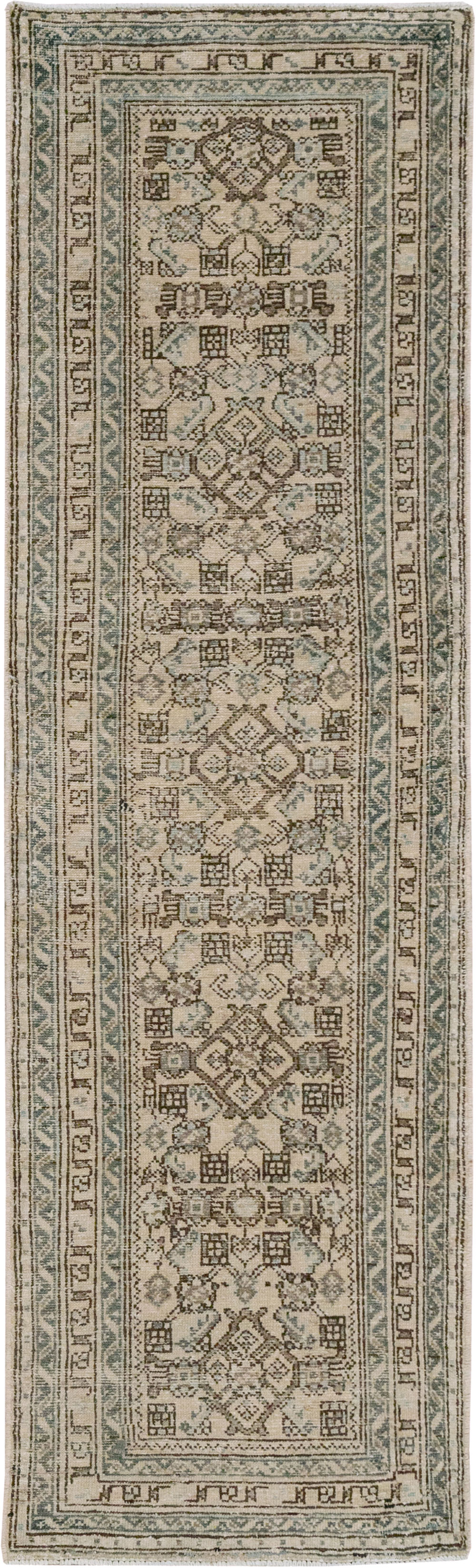 Vintage Persian Malayer Runner, No.33043 - Staging