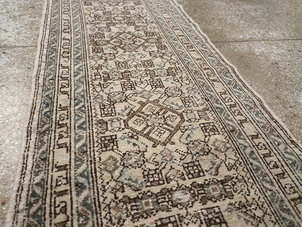 Vintage Persian Malayer Runner, No.33043 - Staging