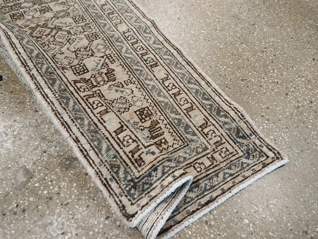 Vintage Persian Malayer Runner, No.33043 - Staging