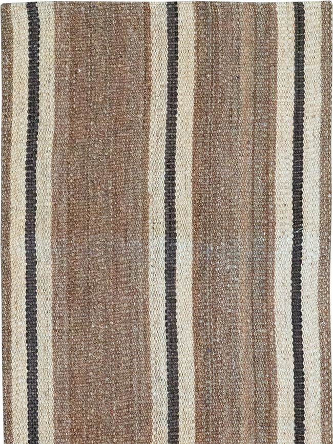 Vintage Turkish Flatweave Kilim Runner, No.33061 - Staging