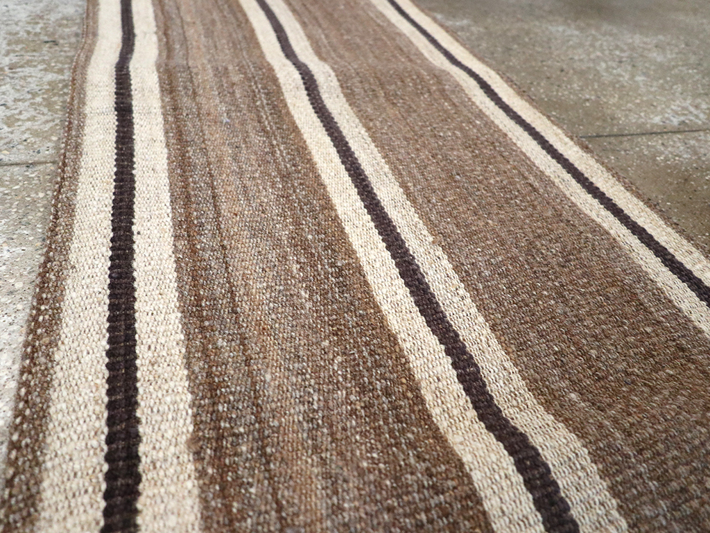 Vintage Turkish Flatweave Kilim Runner, No.33061 - Staging