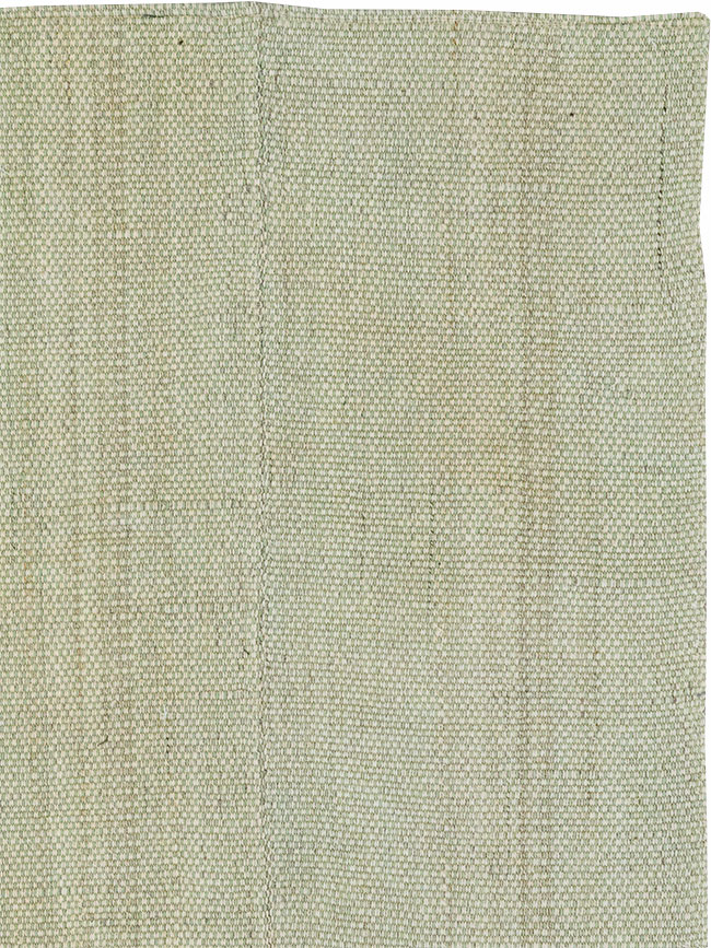 Modern Turkish Flatweave Accent Carpet, No.33115 - Staging