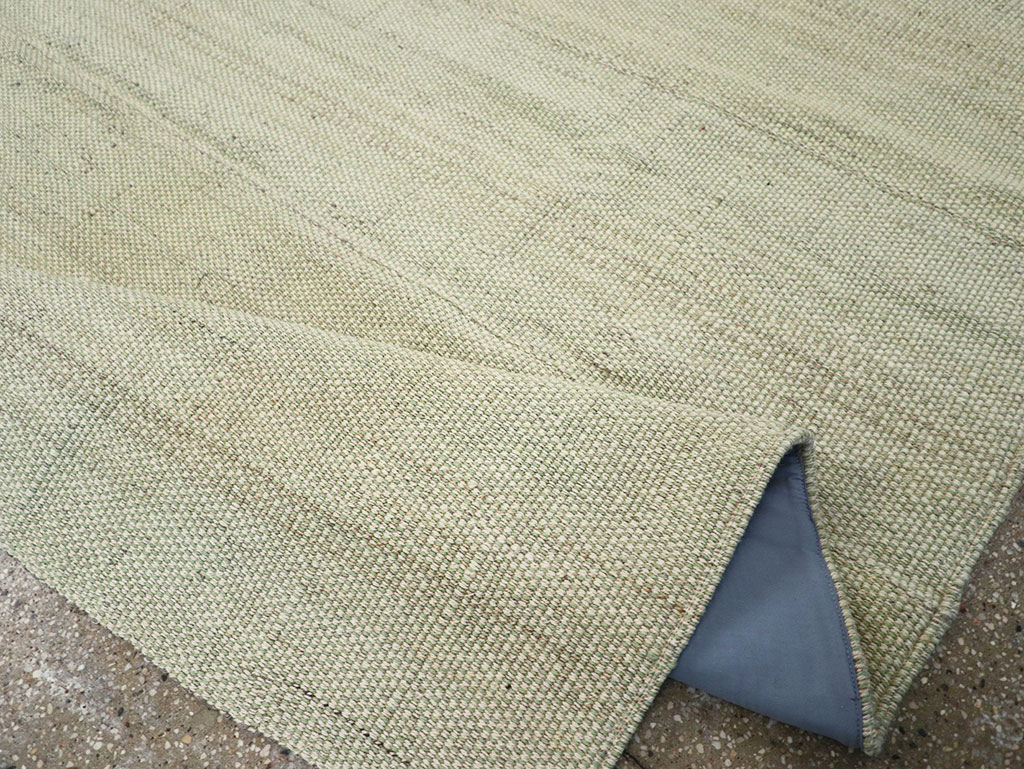 Modern Turkish Flatweave Accent Carpet, No.33115 - Staging