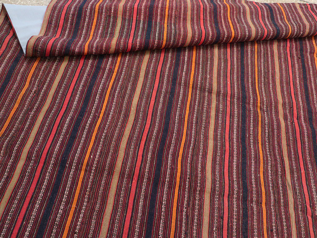 Vintage Turkish Flatweave Kilim Rug, No.33121 - Staging