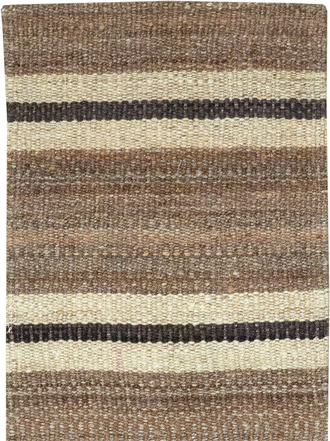 Vintage Turkish Flatweave Kilim Runner, No.33125 - Staging