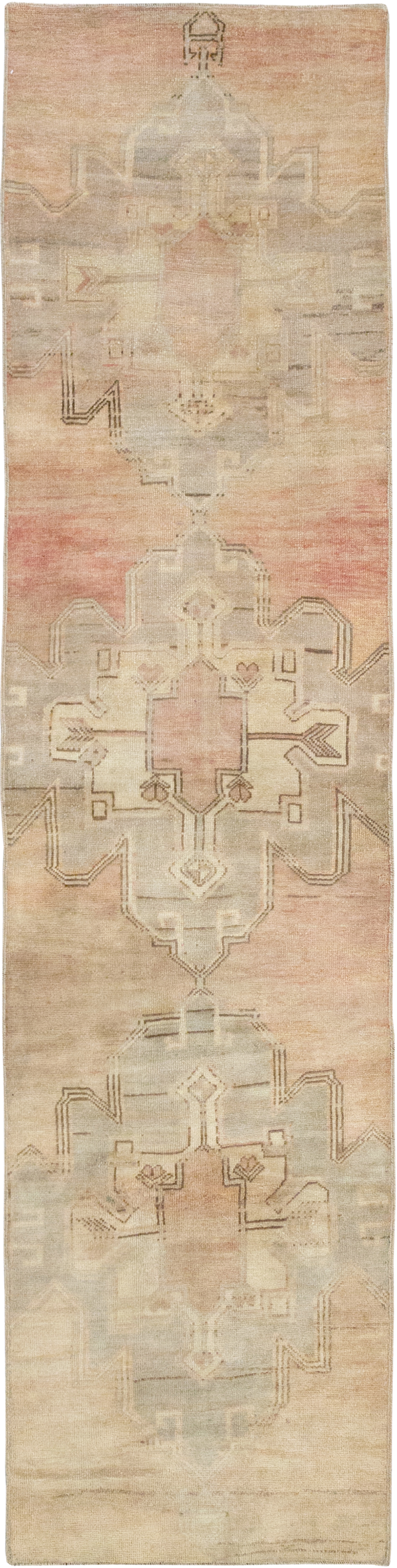 Vintage Turkish Anatolian Runner, No.33131 - Staging