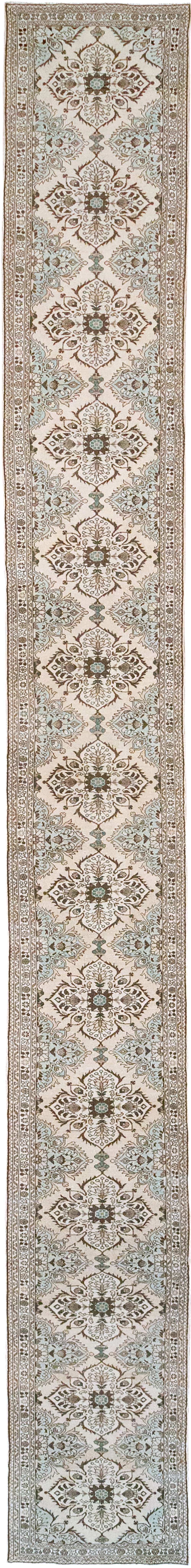 Vintage Persian Malayer Long Runner, No.33136 - Staging