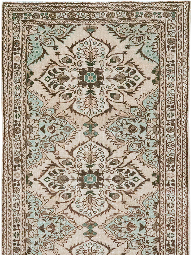 Vintage Persian Malayer Long Runner, No.33136 - Staging