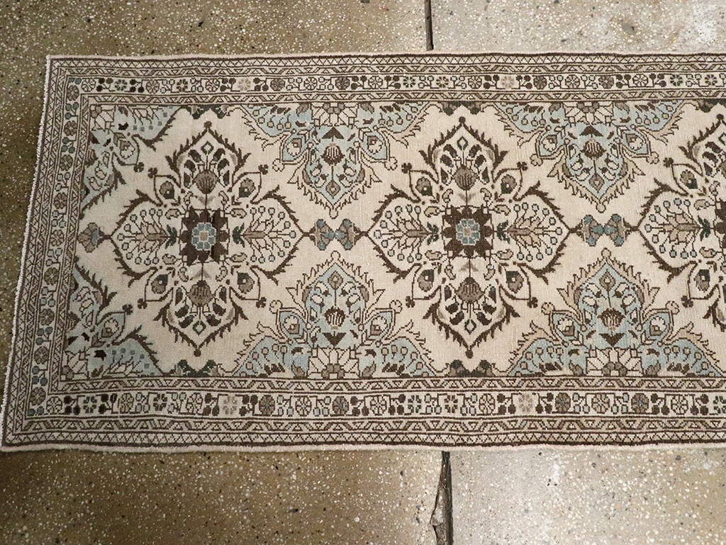 Vintage Persian Malayer Long Runner, No.33136 - Staging
