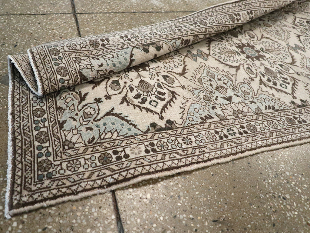 Vintage Persian Malayer Long Runner, No.33136 - Staging