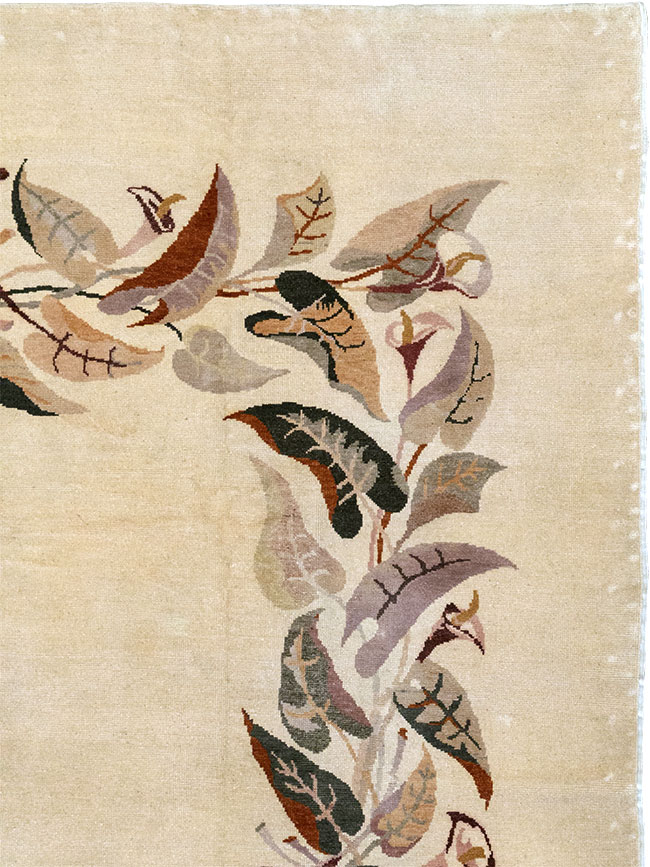 Mid-20th Century Art Deco Carpet By Olga Fisch, No.33138 - Staging