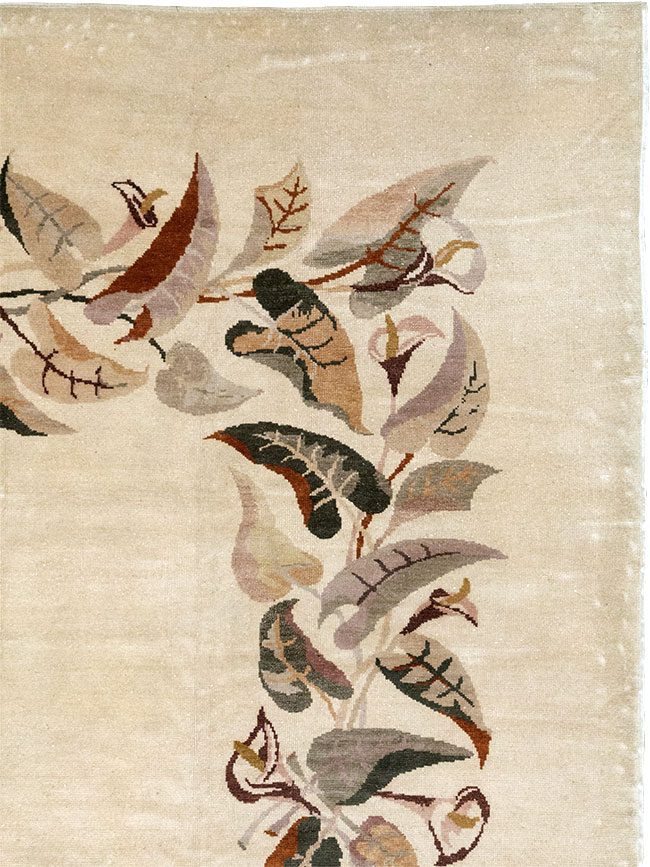 Mid-20th Century Art Deco Carpet By Olga Fisch, No.33138 - Staging