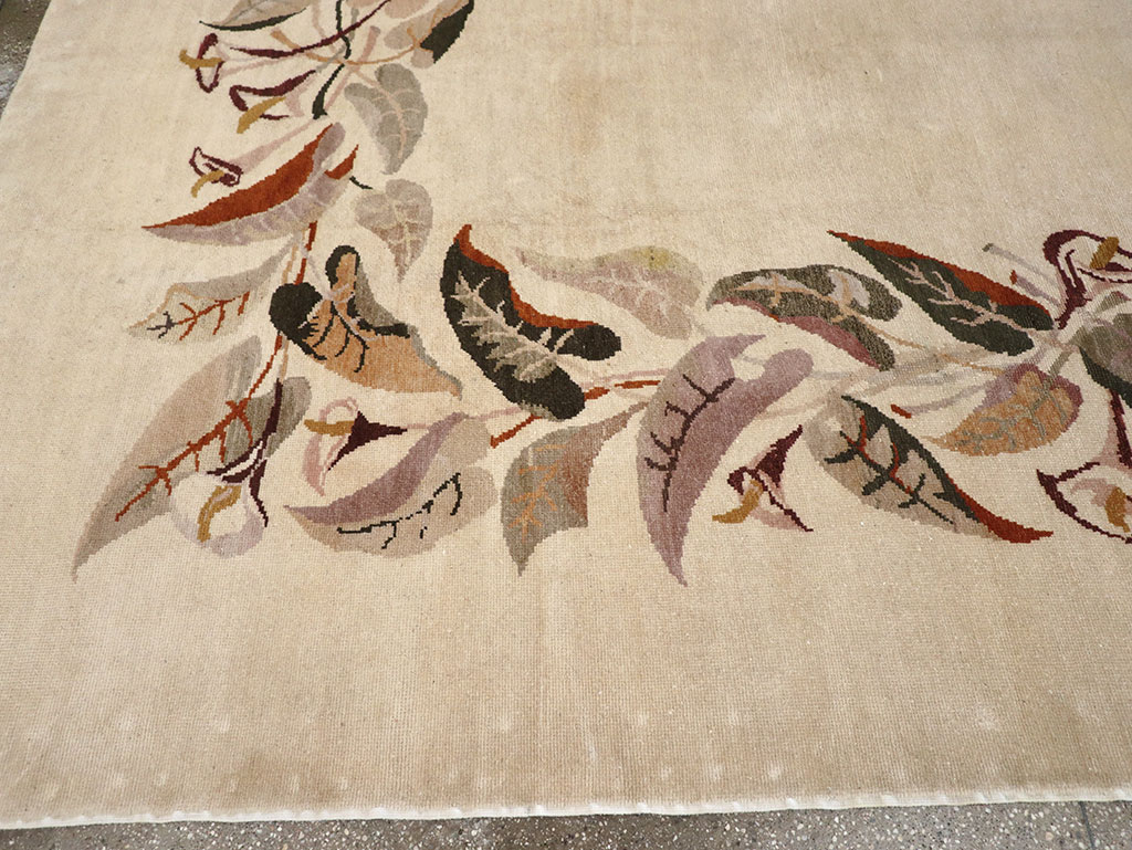 Mid-20th Century Art Deco Carpet By Olga Fisch, No.33138 - Staging
