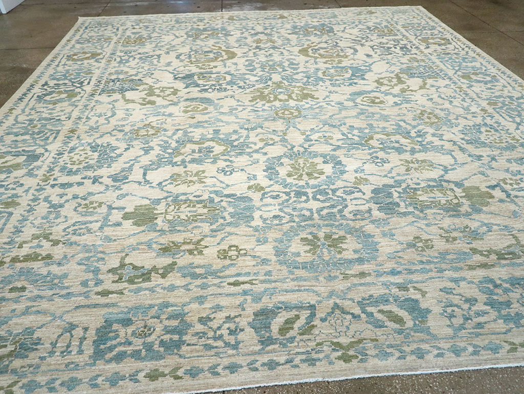 Modern Persian Sultanabad Large Room Size Carpet, No.33139 - Staging