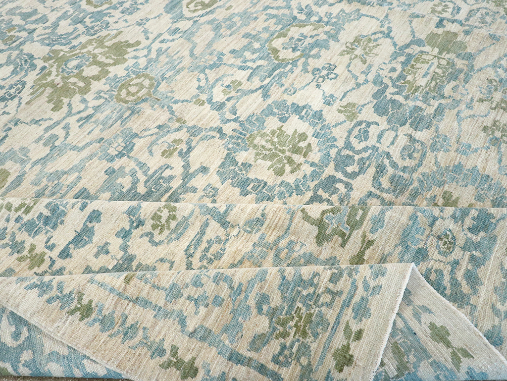 Modern Persian Sultanabad Large Room Size Carpet, No.33139 - Staging