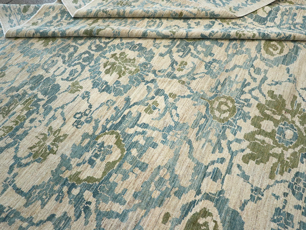 Modern Persian Sultanabad Large Room Size Carpet, No.33139 - Staging