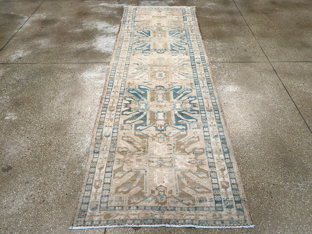 Vintage Persian Karajeh Runner, No.33151 - Staging