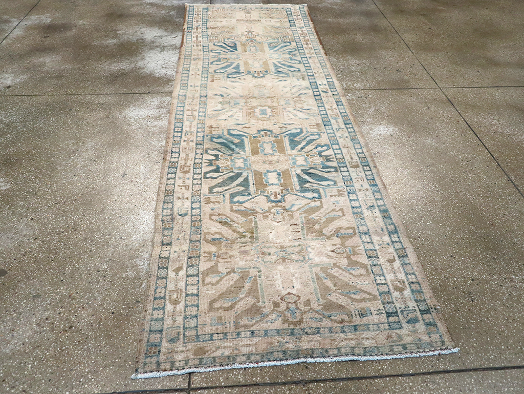 Vintage Persian Karajeh Runner, No.33151 - Staging