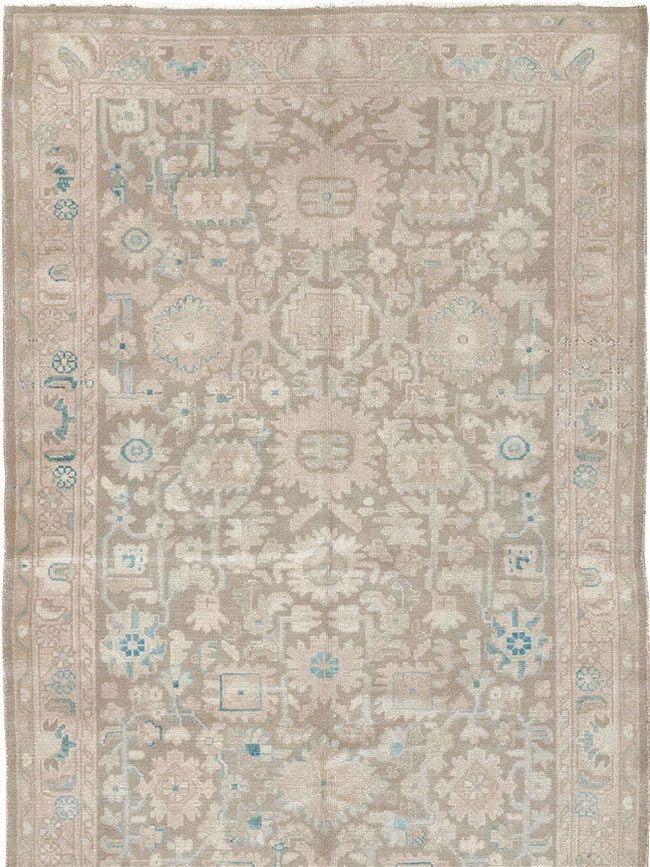 Vintage Persian Malayer Runner (Pair: 1 of 2), No.33152 - Staging