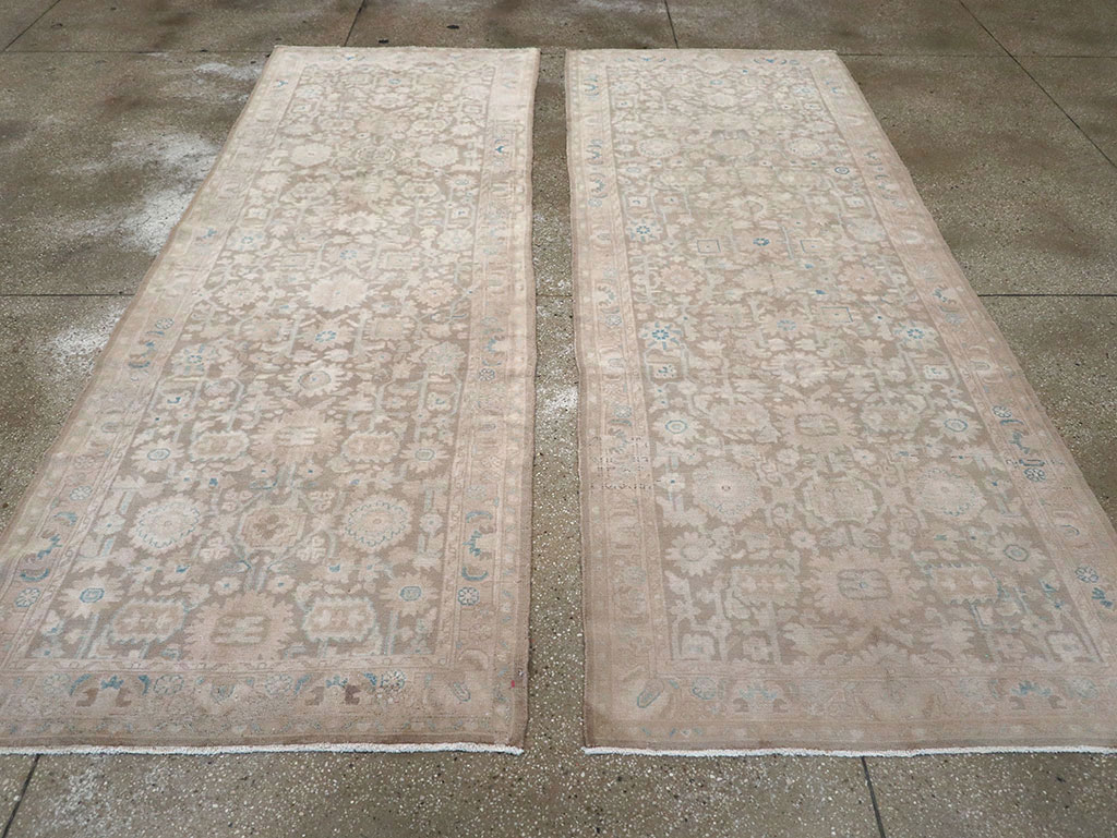 Vintage Persian Malayer Runner (Pair: 1 of 2), No.33152 - Staging