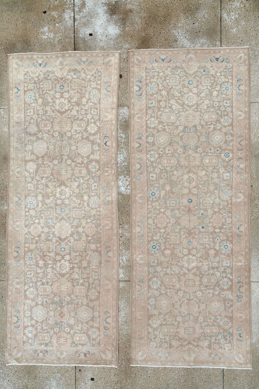 Vintage Persian Malayer Runner (Pair: 1 of 2), No.33152 - Staging