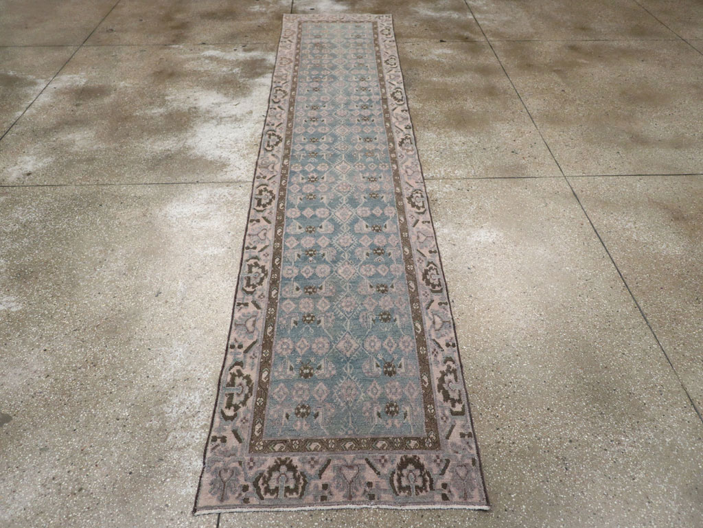 Vintage Persian Malayer Runner, No.33158 - Staging